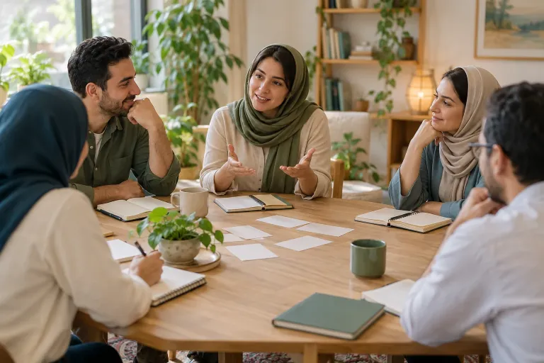 گروه تناسب هیجانی — تصویر نمایشی