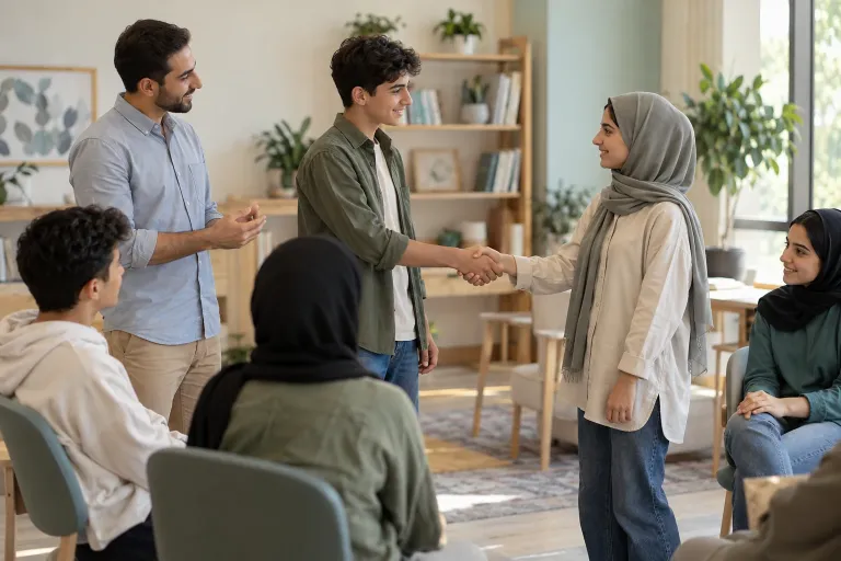 برنامهی PEERS برای مهارتهای اجتماعی — تصویر نمایشی